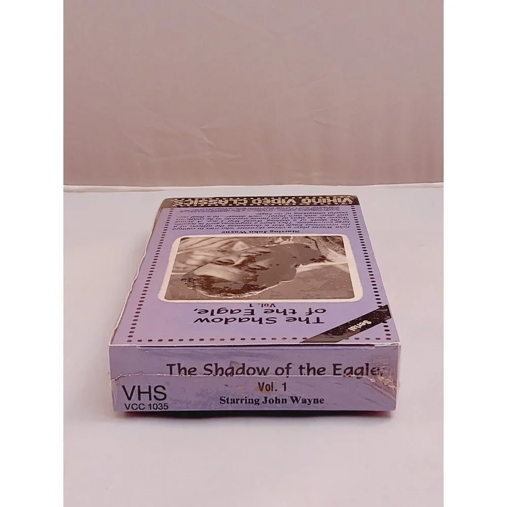 The Shadow of the Eagle, Volume 4 Only Sealed VHS; 1986 Viking Video; John Wayne
